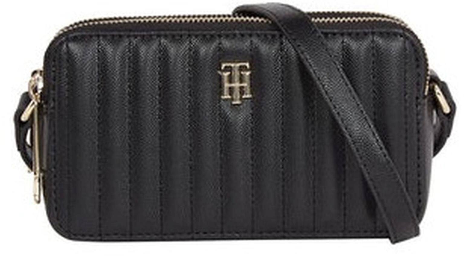 Abendtasche Damen Tommy Hilfiger Timeless Camera Bag Quilted Black