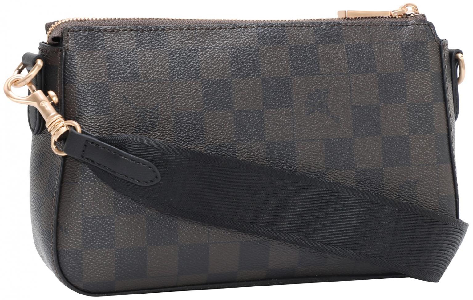 Abendtasche Jasmina kariert Joop Cortina Piazza Seal Brown 