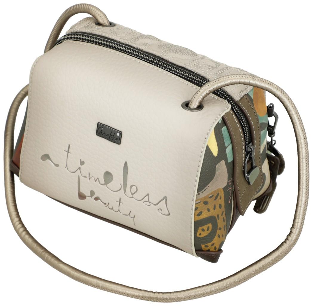 Abendtasche Steinoptik bestickt Anekke Muse Amphora beige bunt