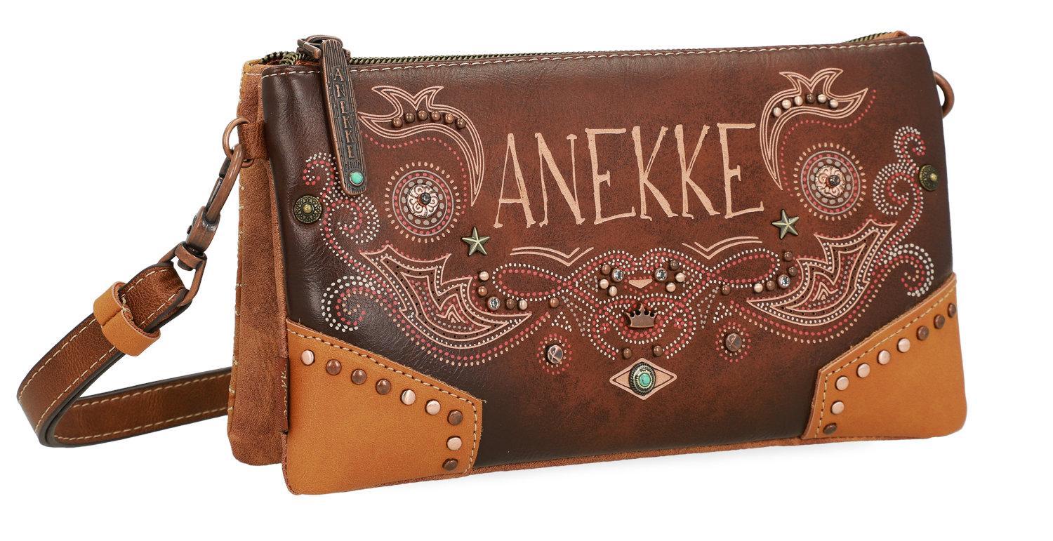 Abendtasche braun Nieten Anekke Arizona New Western