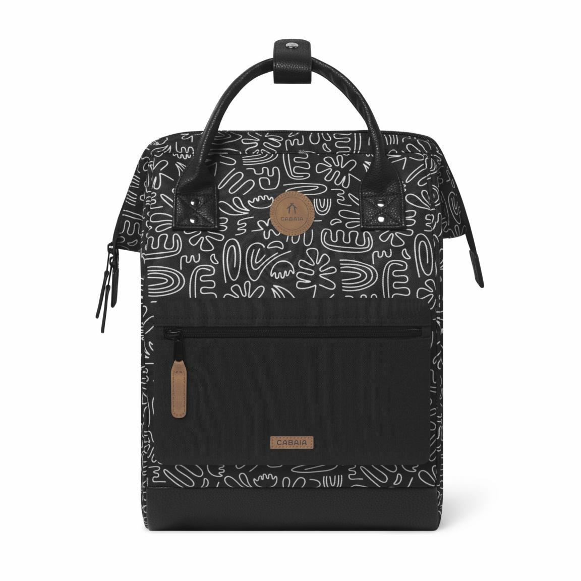 Adventuerer Medium Amiens Cabaia cooler Freizeitrucksack Black and White Muster