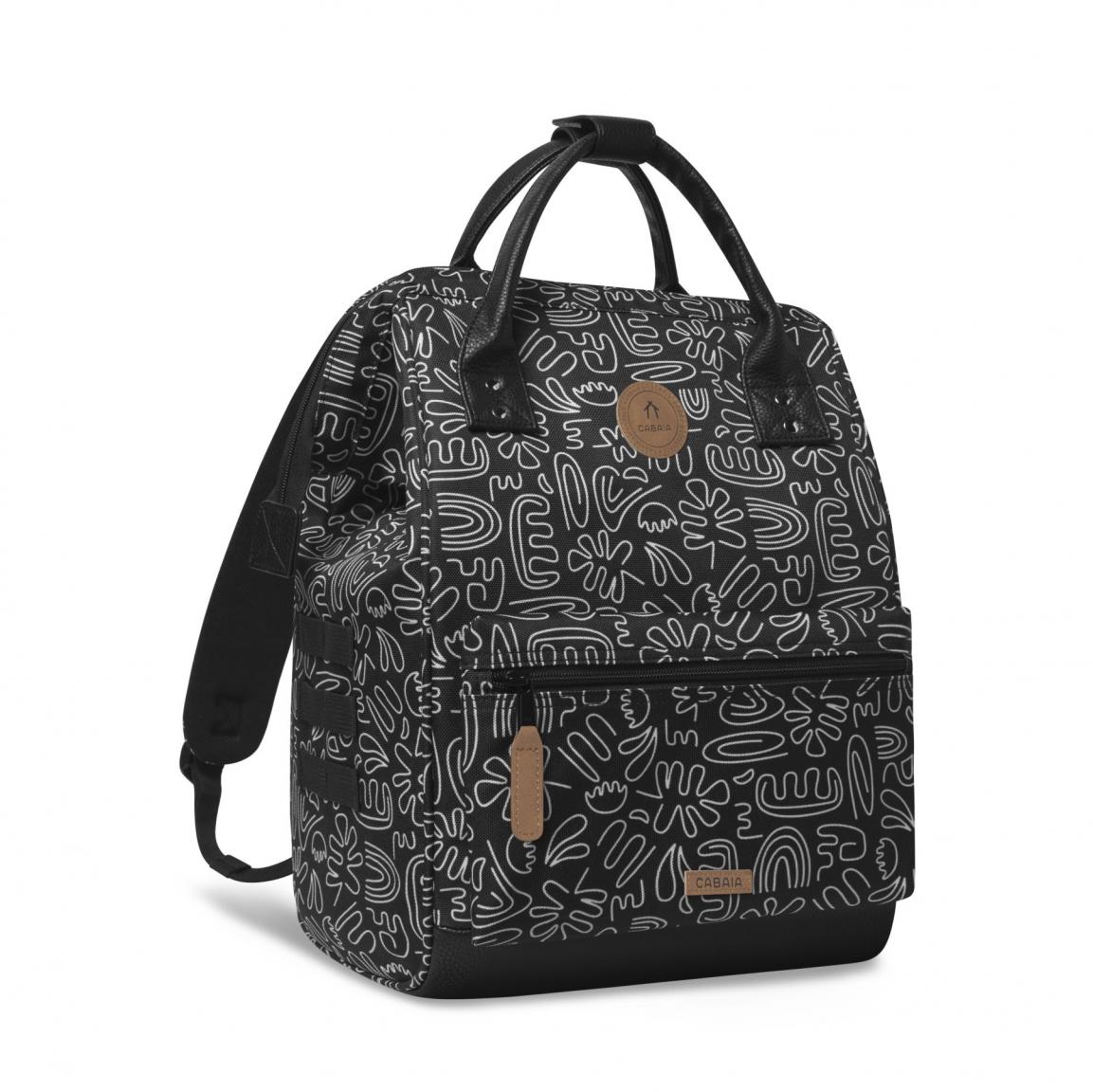 Adventuerer Medium Amiens Cabaia cooler Freizeitrucksack Black and White Muster
