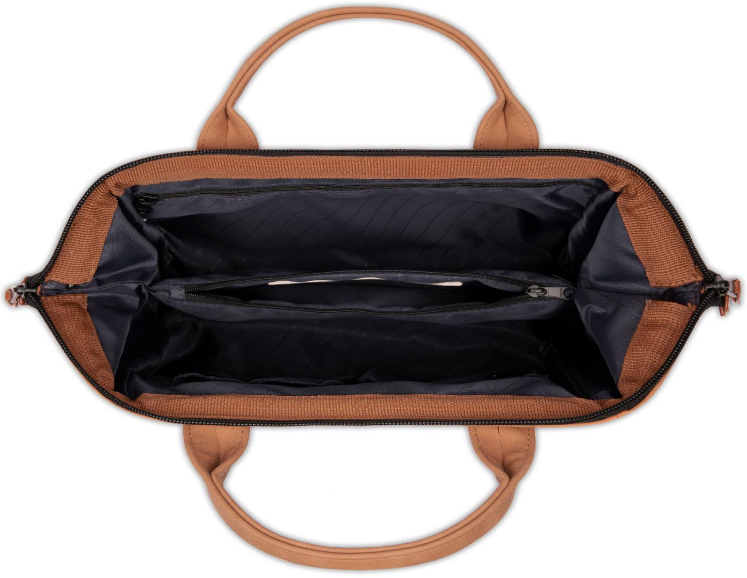 Adventurer Cabaia vegan Moscou Crossbody Large camel 