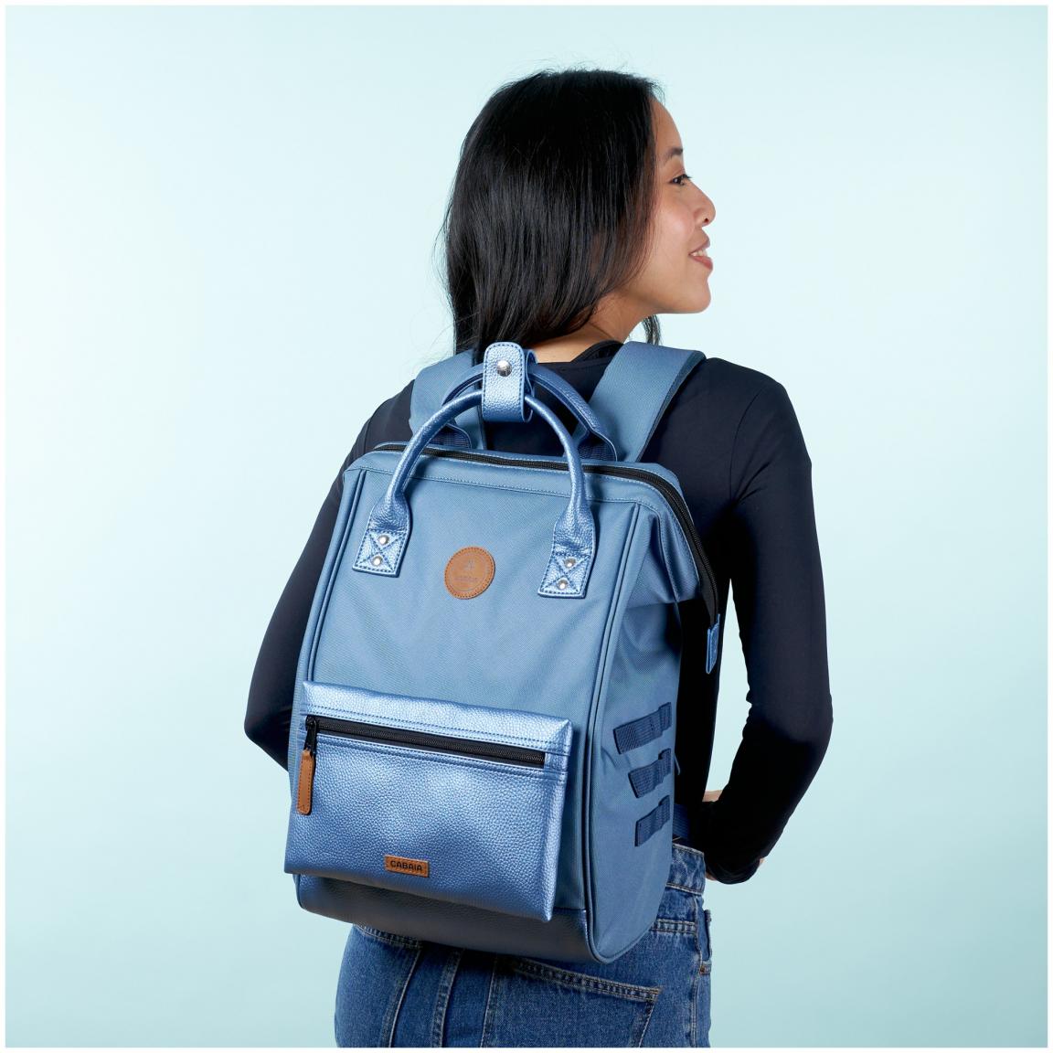 Adventurer Medium Bourgas Cabaia Freizeitrucksack blau metallic