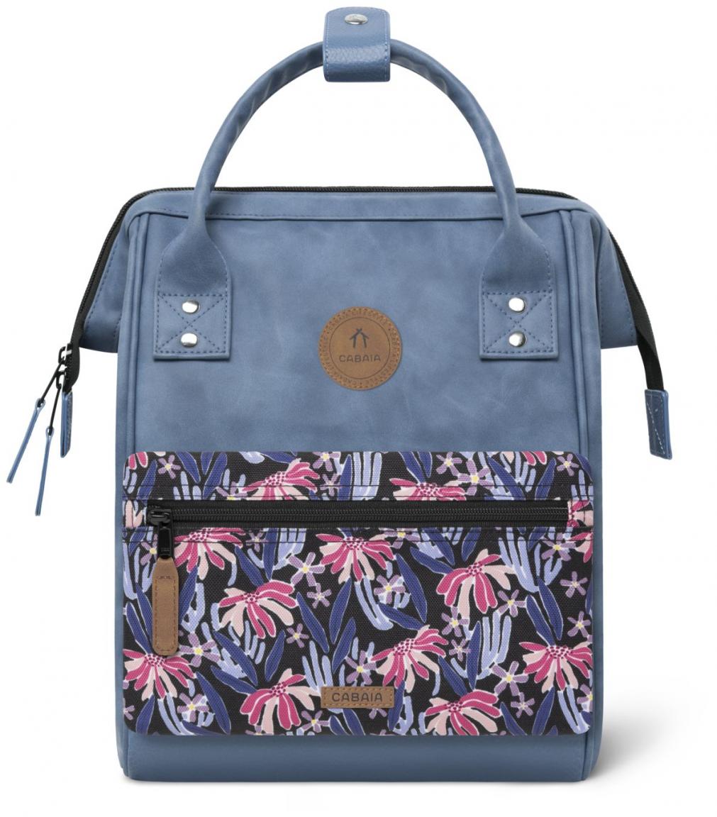 Adventurer Small Cityrucksack blau Wechselfront wasserabweisend Galway vegan Cabaia