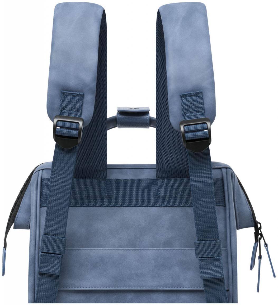 Adventurer Small Cityrucksack blau Wechselfront wasserabweisend Galway vegan Cabaia
