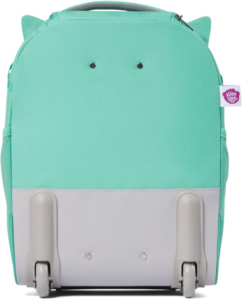 Affenzahn Eluise Eule türkis pink Kindertrolley 2-Rad
