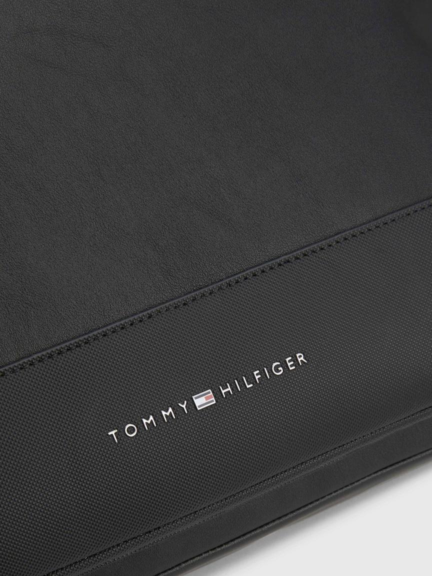 Aktentasche Herren Tommy Hilfiger Schwarz Essential Slim