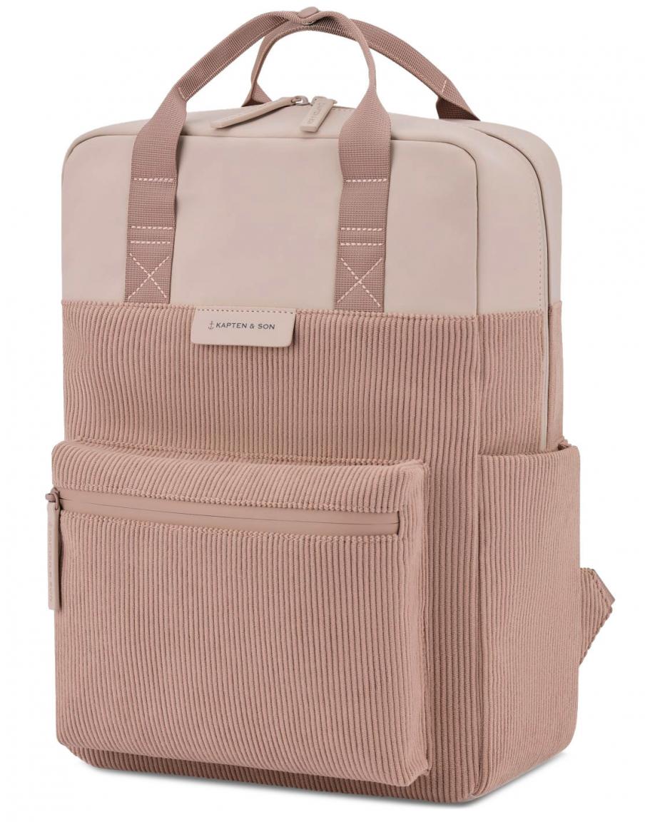 Alltagrucksack Bergen Pro KAPTEN UND SON Rose Clay Rippcord