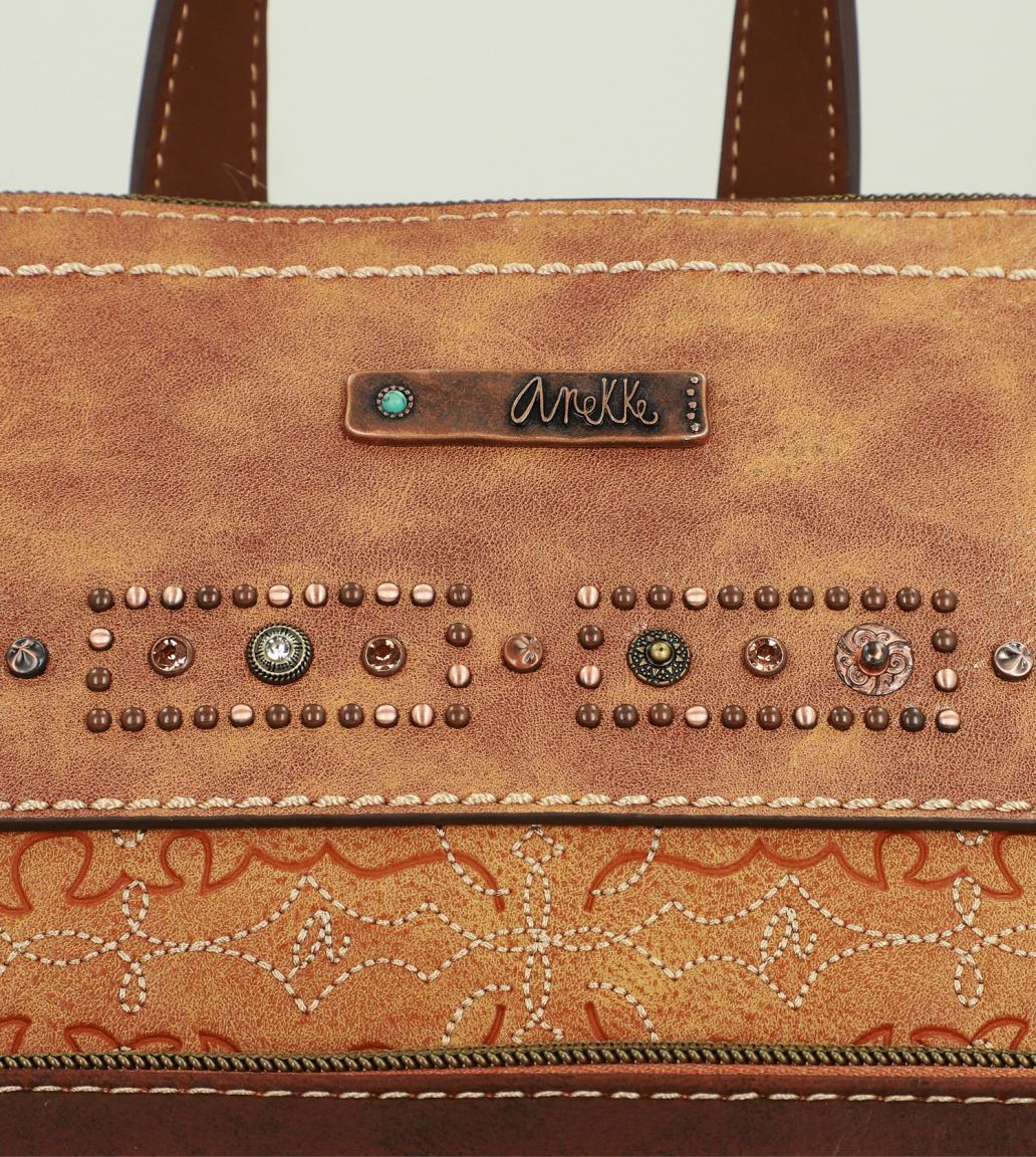 Alltagsrucksack Anekke Arizona New Western Glitzersteine, Nieten