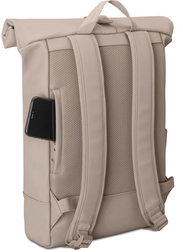 Alltagsrucksack Harvey Johnny Urban Sleek gummiert Beige