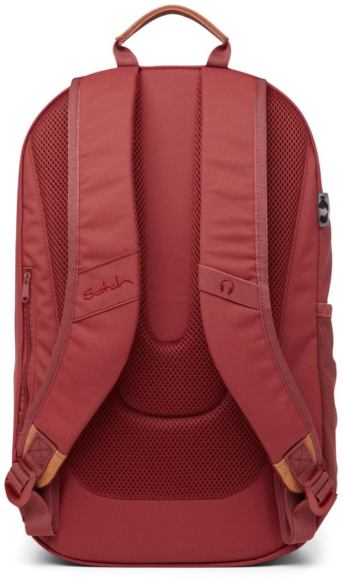 Alltagsrucksack dunkelrot Satch Fly Pure Red