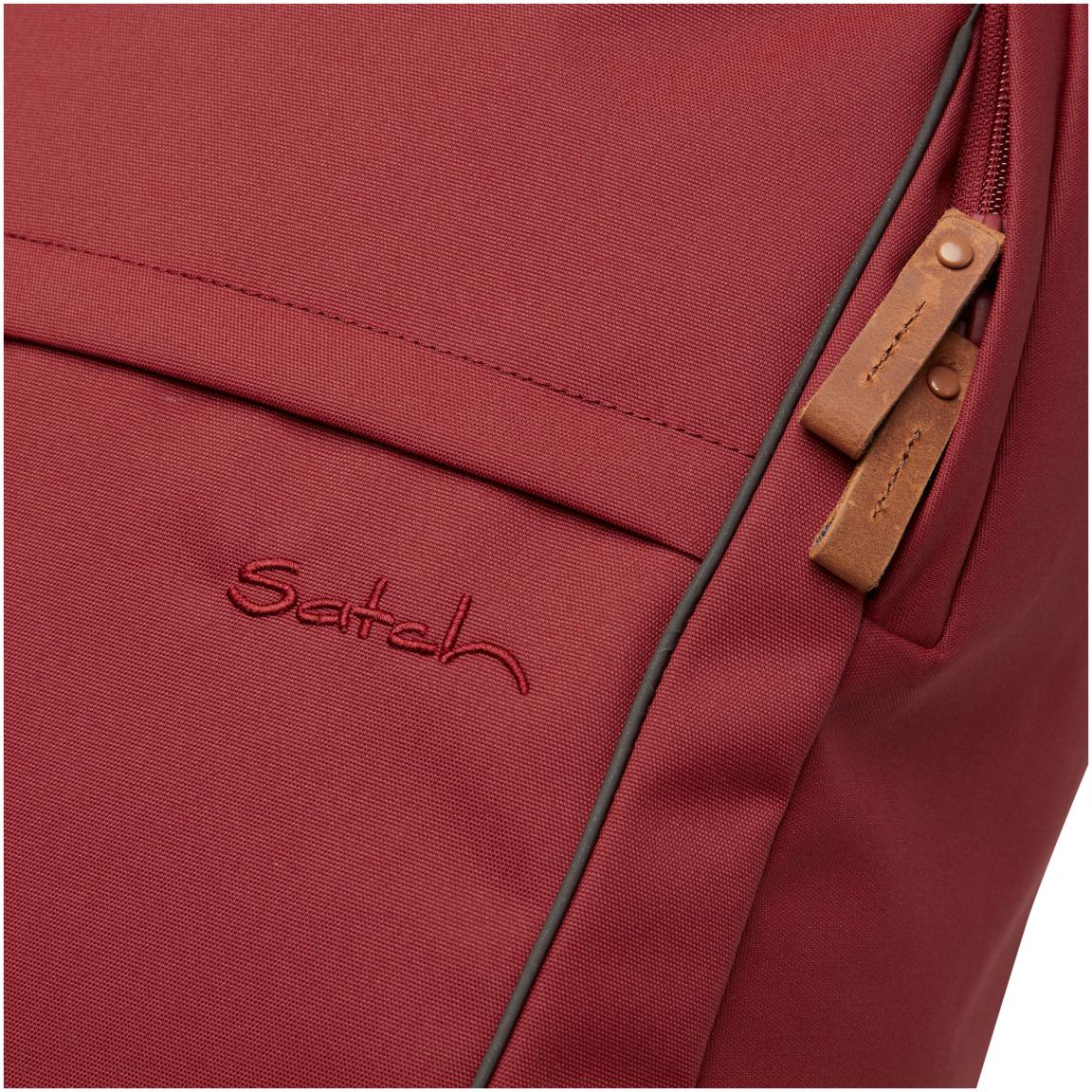 Alltagsrucksack dunkelrot Satch Fly Pure Red