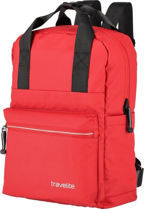 Alltagsrucksack knallrot Travelite Basics wasserabweisend 