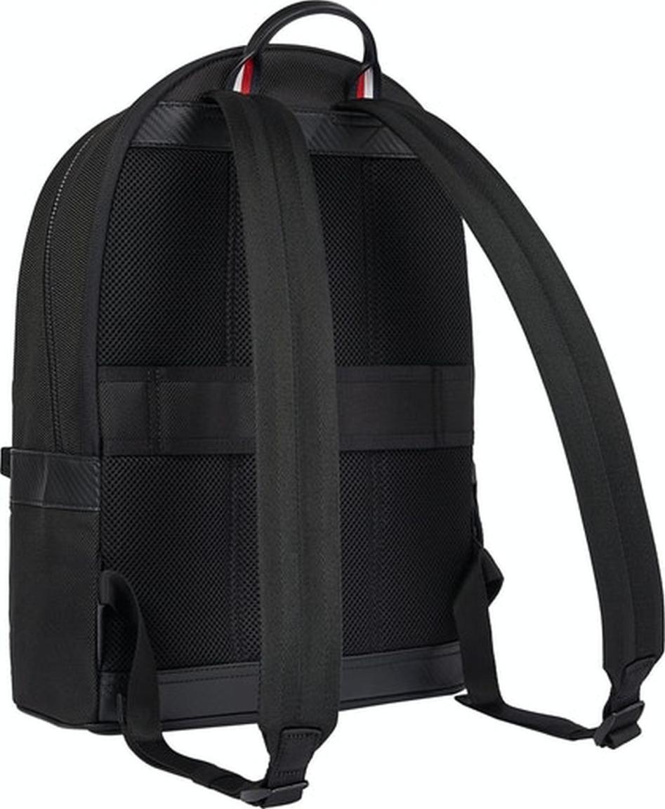 Alltagsrucksack mit Kontrastdetails Tommy Hilfiger Elevated Nylon Backpack Iron Grey