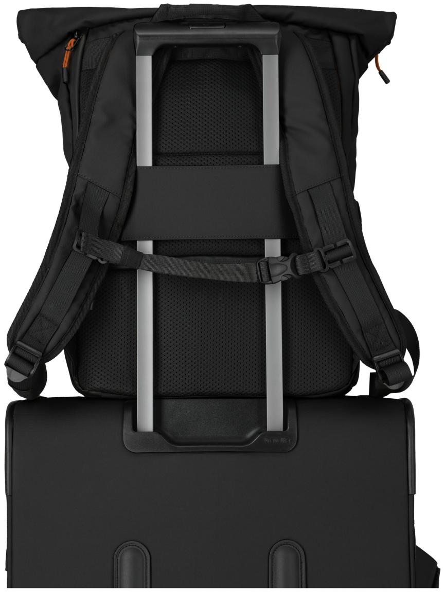Allzweckrucksack Backpack M Roll-up Travelite Briize Black