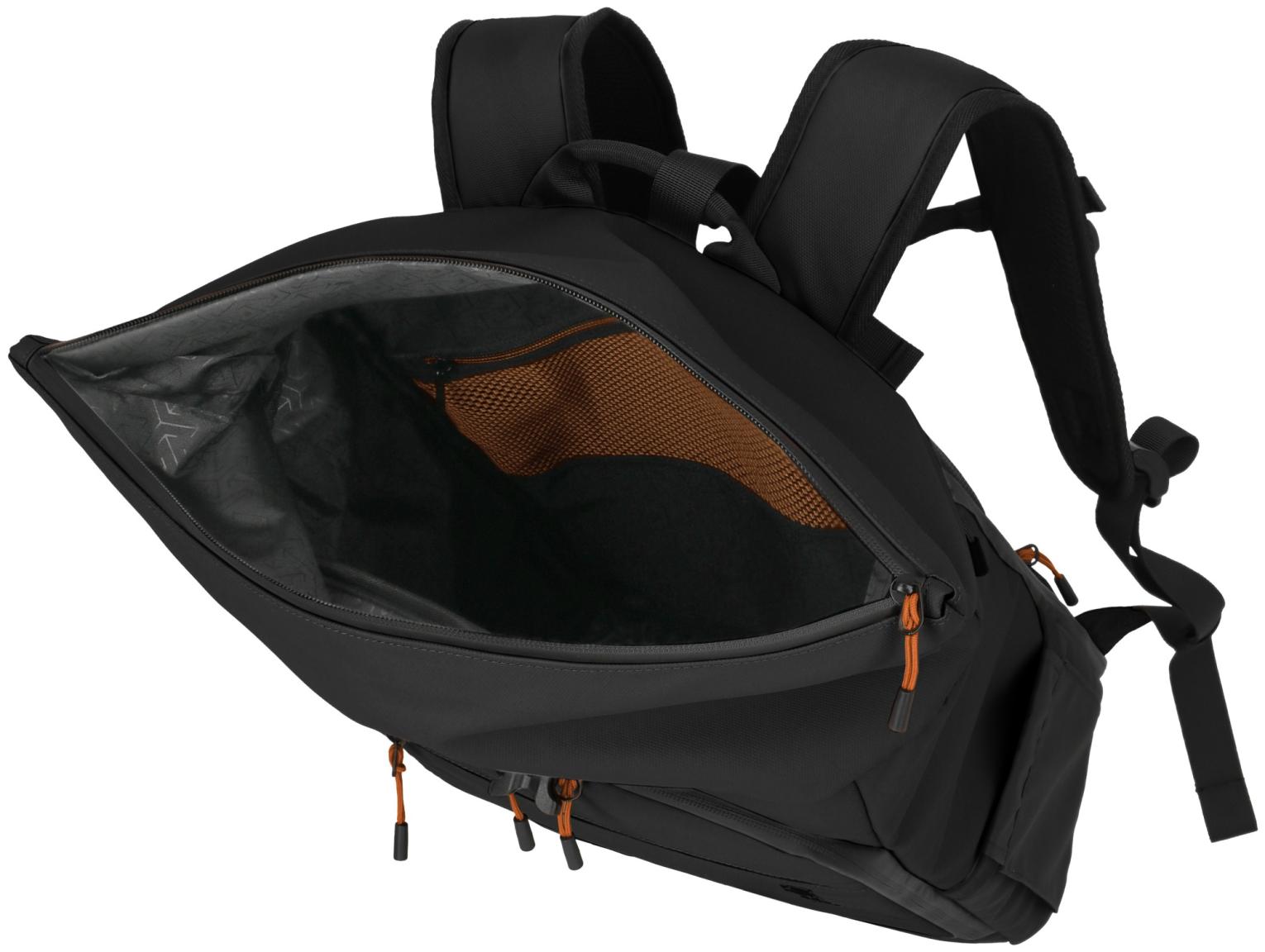 Allzweckrucksack Backpack M Roll-up Travelite Briize Black