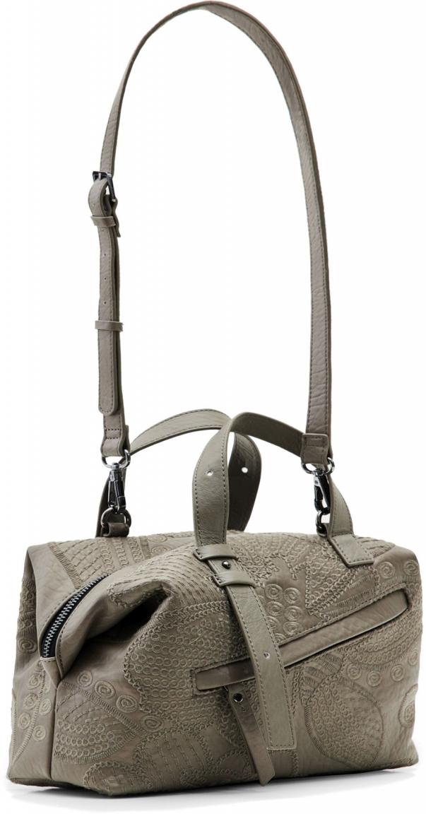 Alpha Kiruna Desigual Bowlingbag Mini Gris Taupe
