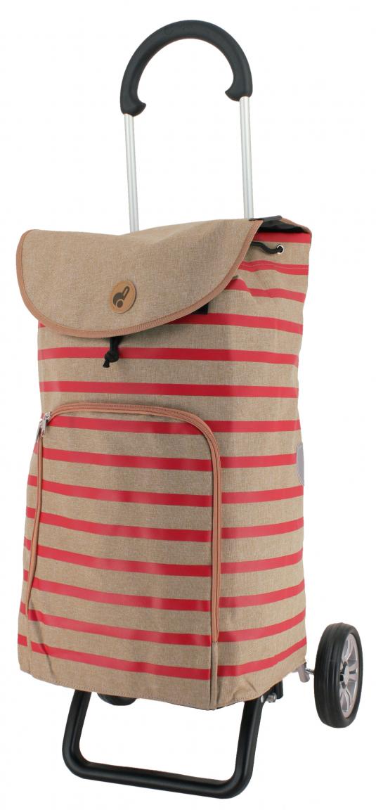 Andersen Einkaufsroller Scala Shopper Plus Eske Rot Aluminium