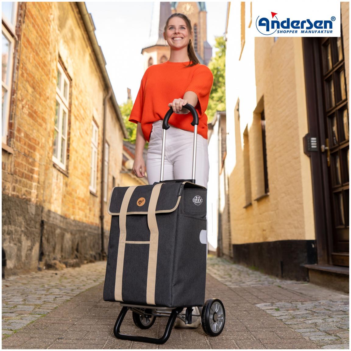 Andersen Kühltaschentrolley Ipek Mi Schwarz Scala Shopper Plus