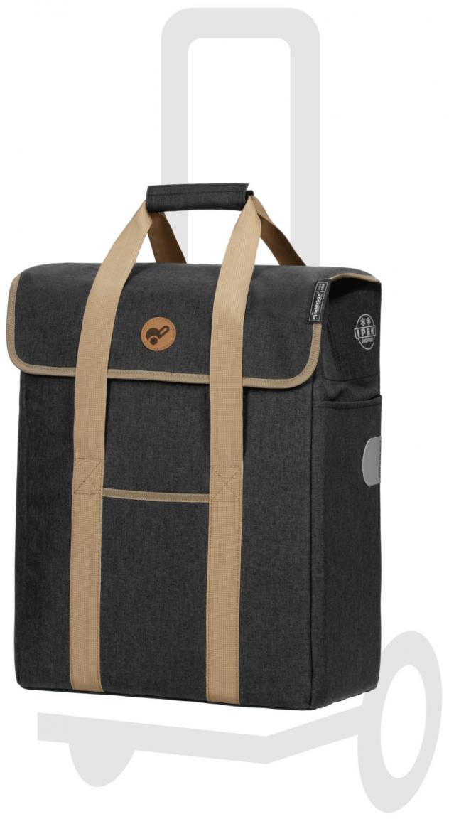 Andersen Shopper Kühltasche Ipek Mi schwarz für Einkaunfstrolley