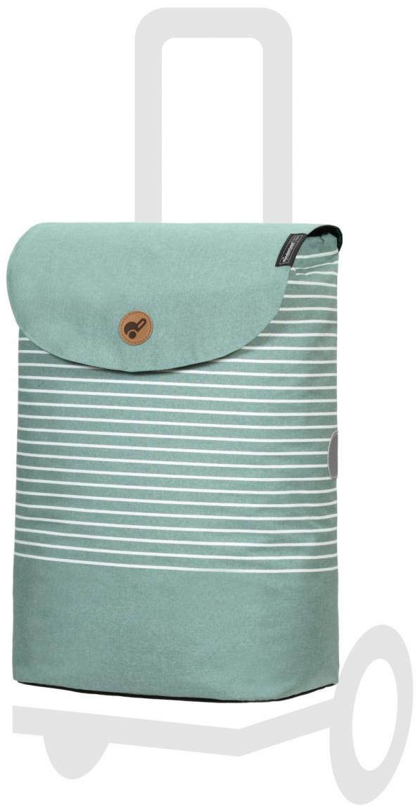 Andersen Shopper Tasche Tilde Mint grün gestreift Einkaufstrolley