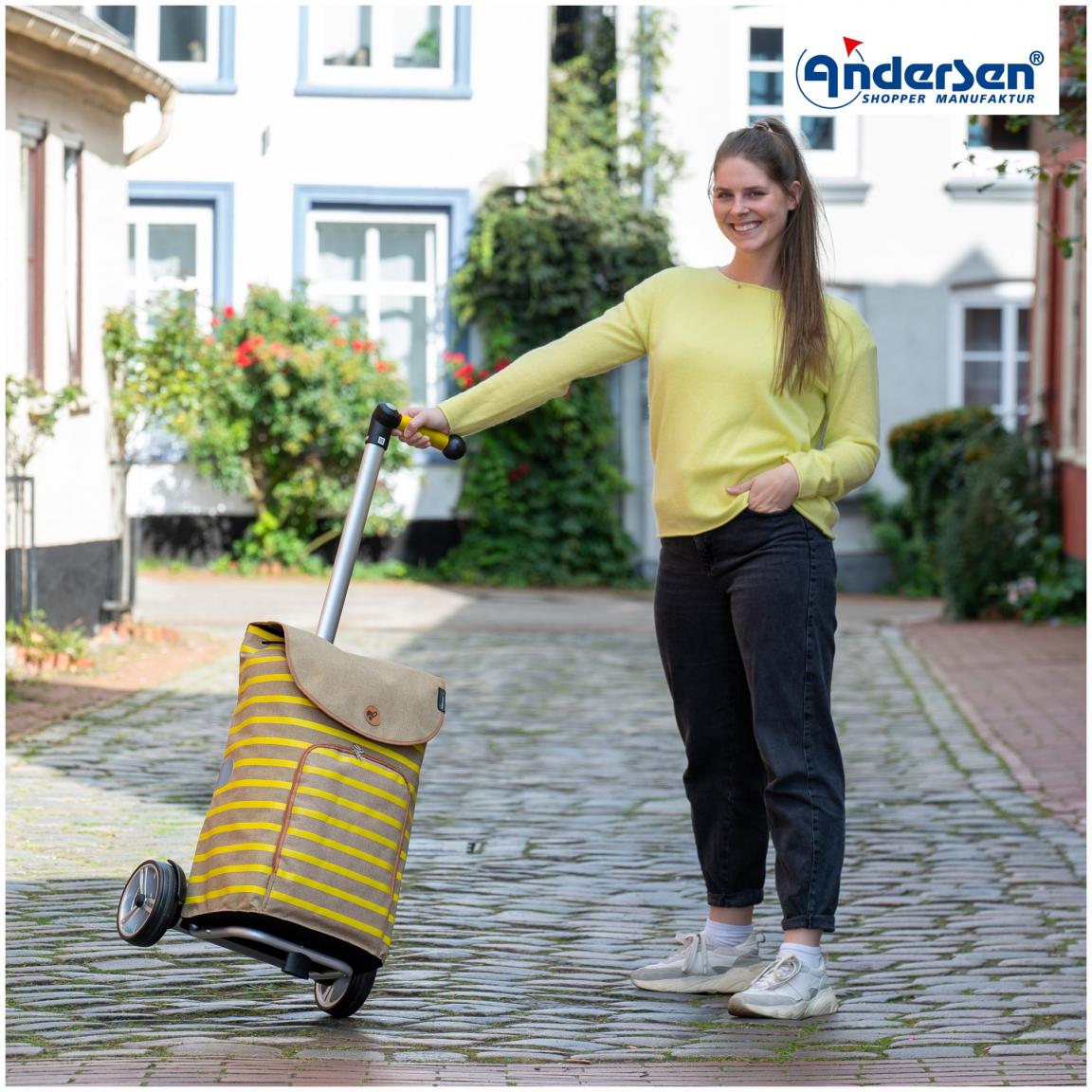 Andersen Shoppingwagen Unus Shopper Eske Gelb