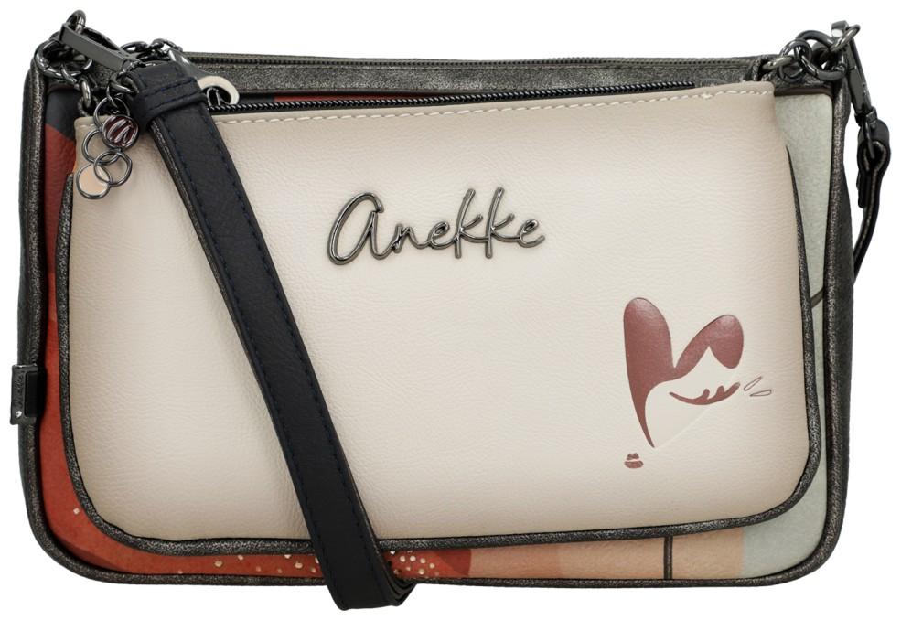 Anekke 2in1 Handtaschen Set Muse Eikon Bunt Abendtasche Crossbag