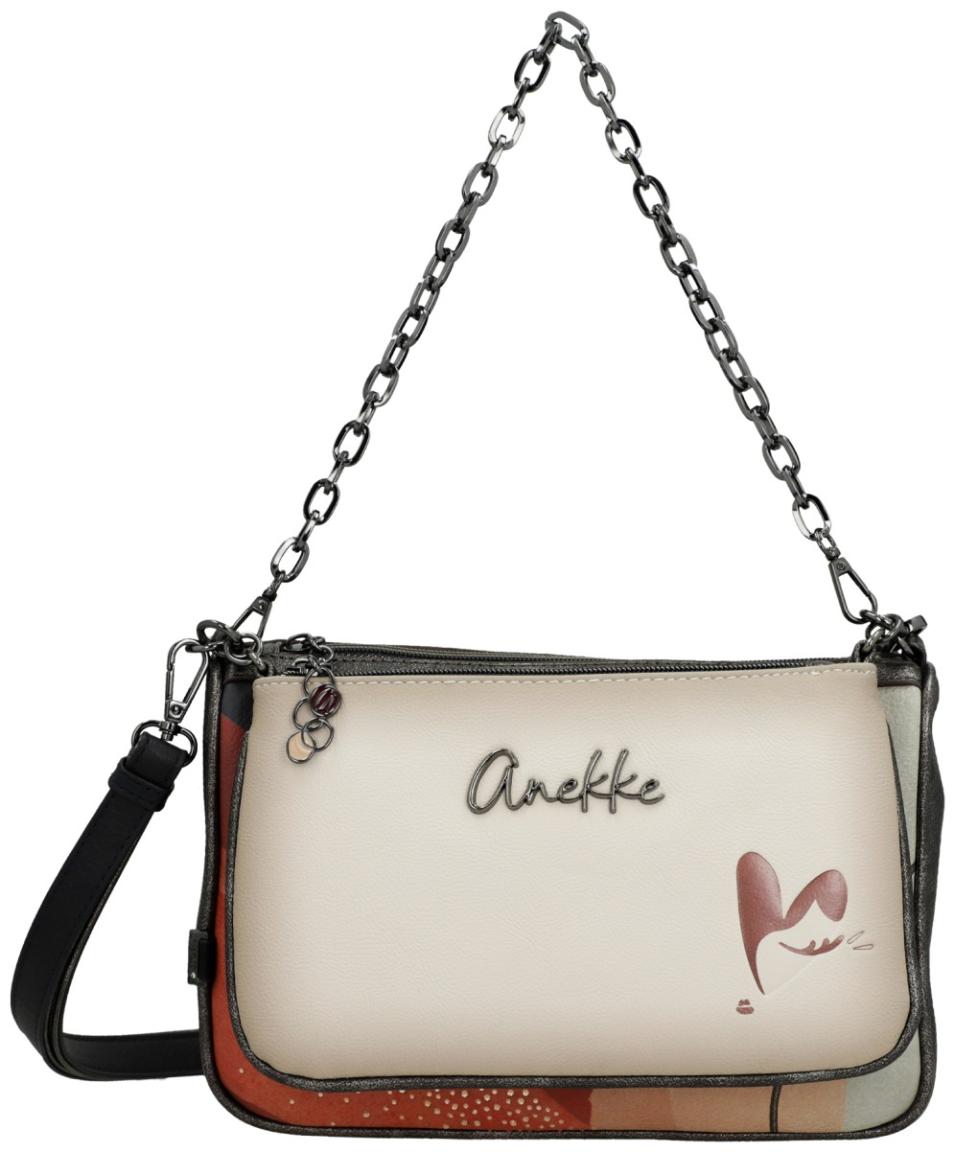 Anekke 2in1 Handtaschen Set Muse Eikon Bunt Abendtasche Crossbag