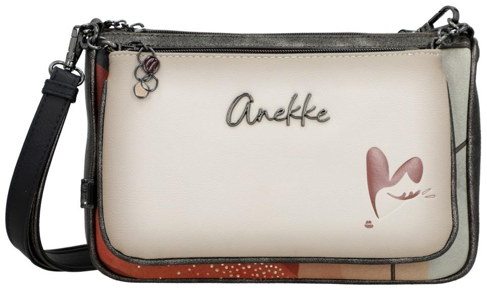 Anekke 2in1 Handtaschen Set Muse Eikon Bunt Abendtasche Crossbag