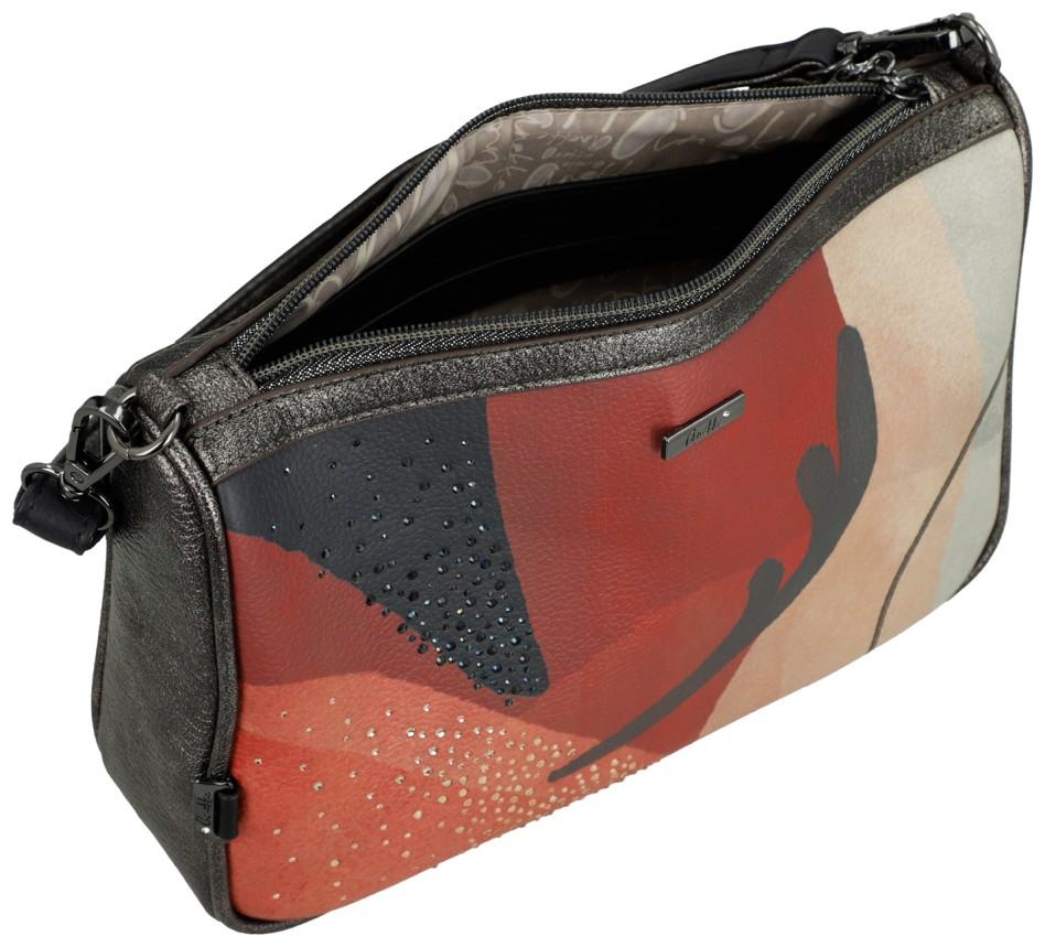 Anekke 2in1 Handtaschen Set Muse Eikon Bunt Abendtasche Crossbag