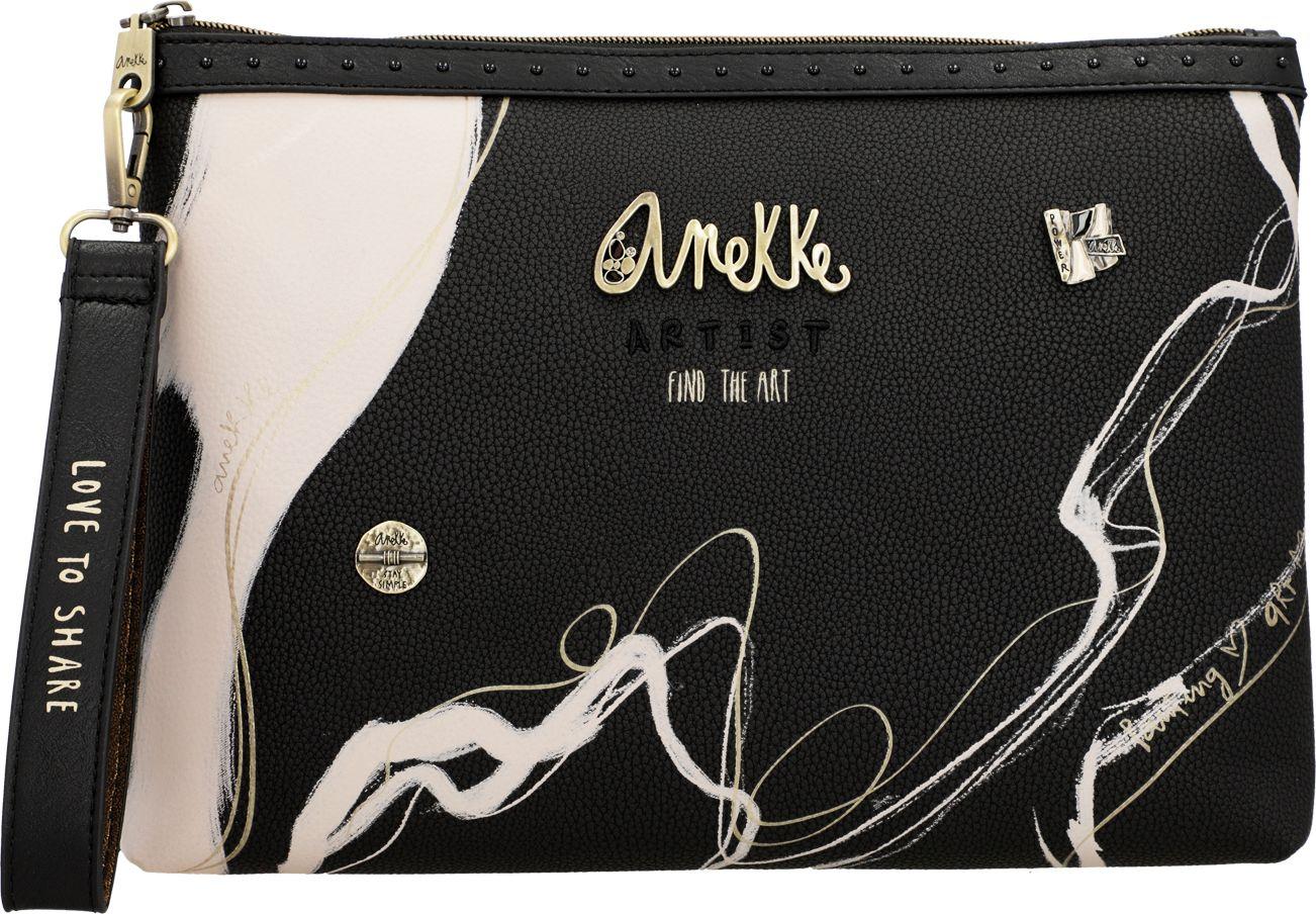 Anekke Abendtasche Shoen Nature Shodo Schwarz Handschlaufe