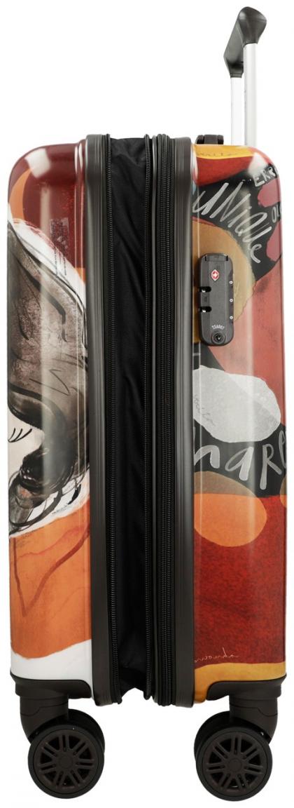 Anekke Alma Handgepäckkoffer Hartgepäch 4-Rad Trolley S 55cm