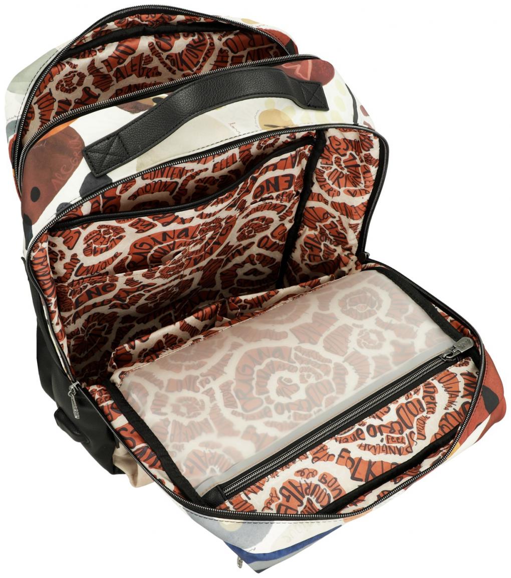 Anekke Alma Reiserucksack Laptopfach Spanien bunt
