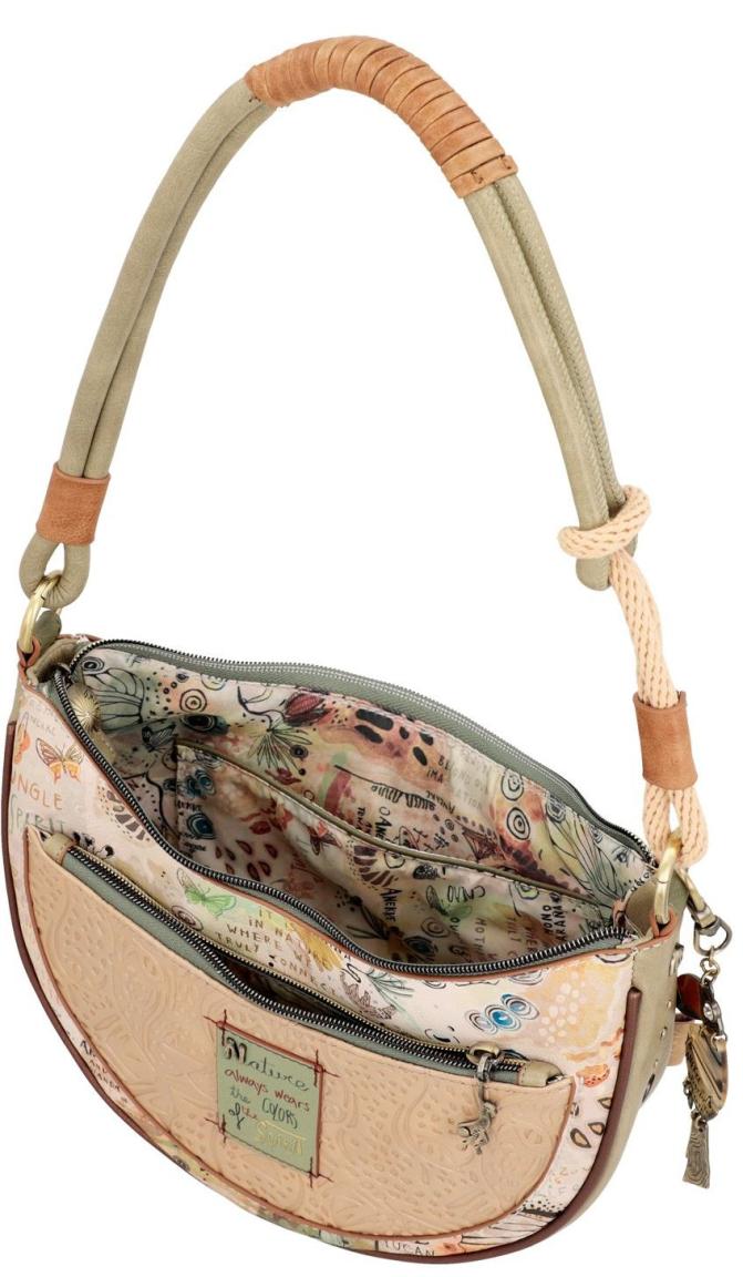 Anekke Amzonia Halbmond Henkeltasche Kakadu