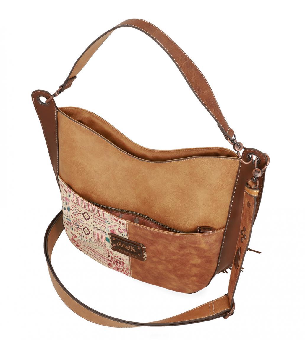 Anekke Arizona New Western braun bestickt Beuteltasche