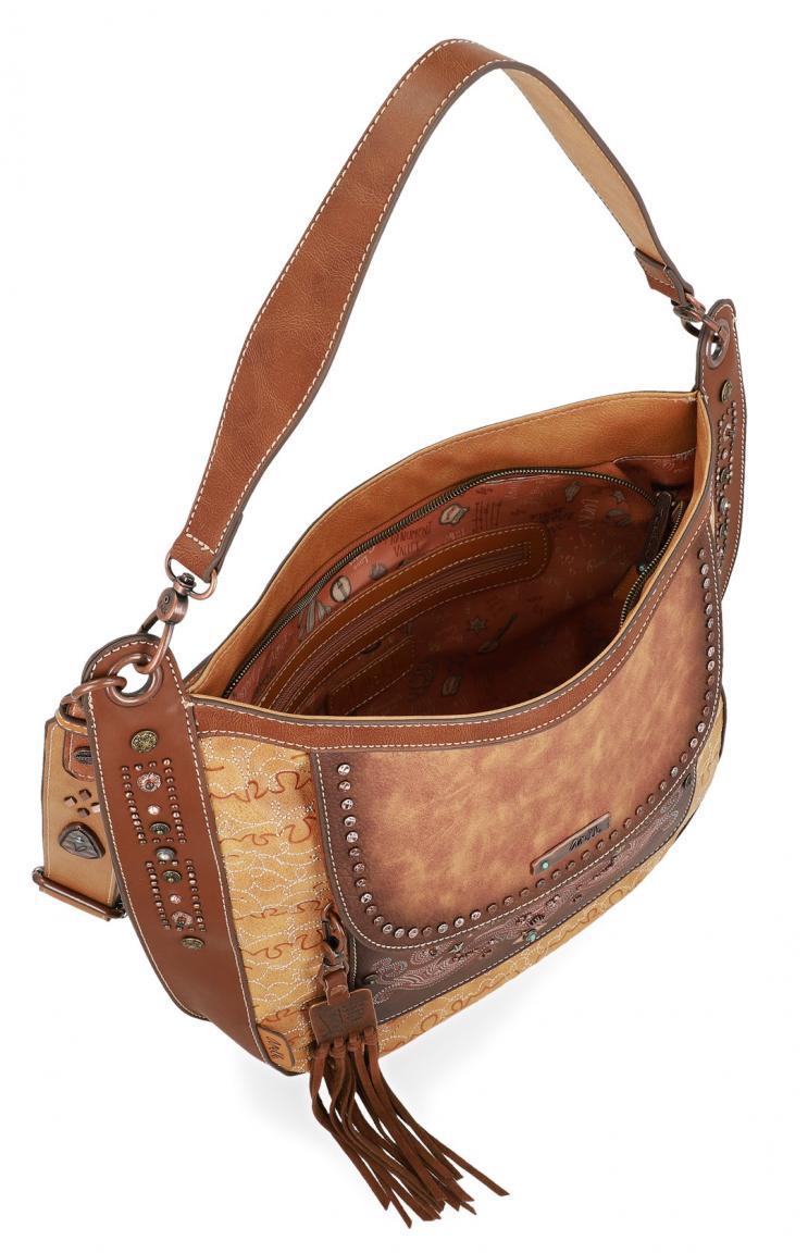 Anekke Arizona New Western braun bestickt Beuteltasche