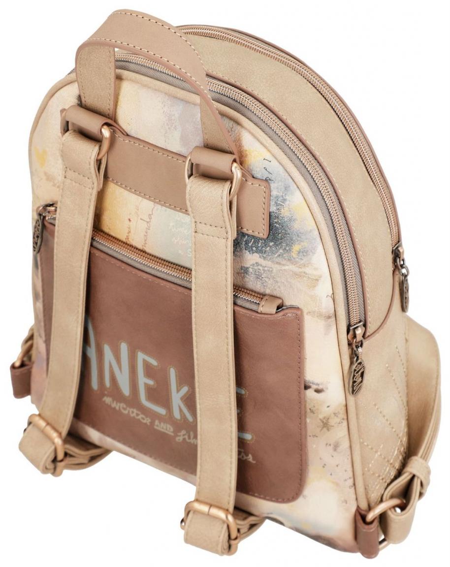 Anekke Backpack Hollywood Golden Glamour Print metallic