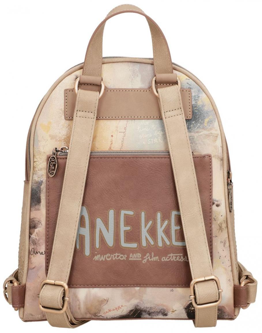 Anekke Backpack Hollywood Golden Glamour Print metallic