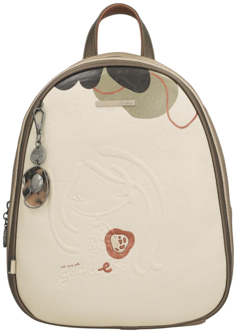 Anekke Backpack  feminin Sophia beige Silhouette metallic Gaia