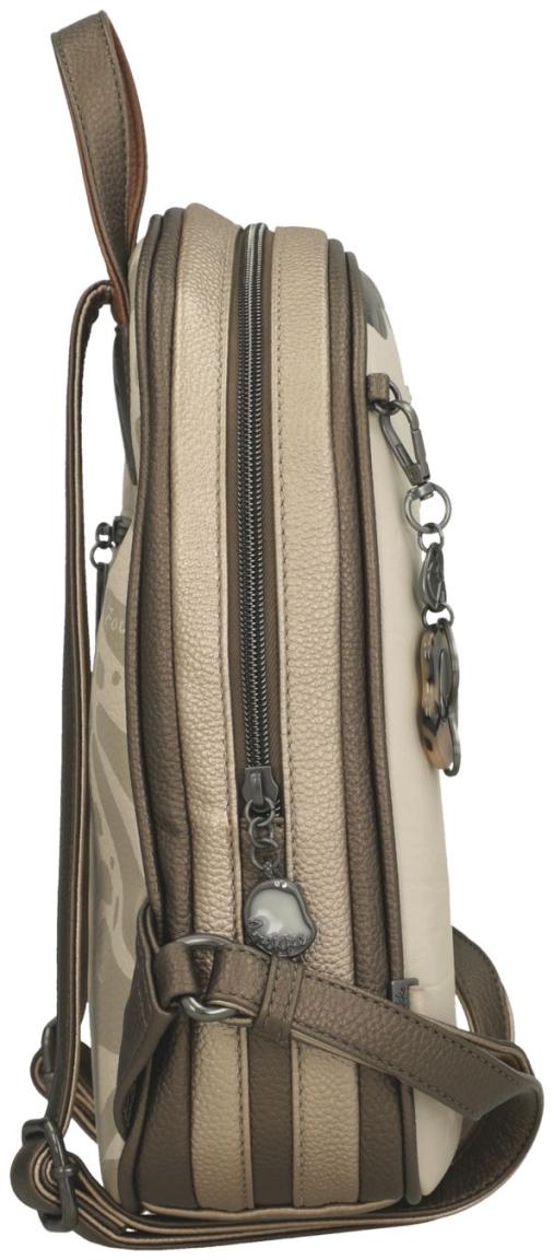 Anekke Backpack  feminin Sophia beige Silhouette metallic Gaia