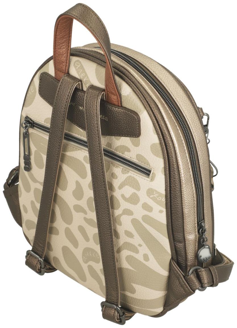 Anekke Backpack  feminin Sophia beige Silhouette metallic Gaia