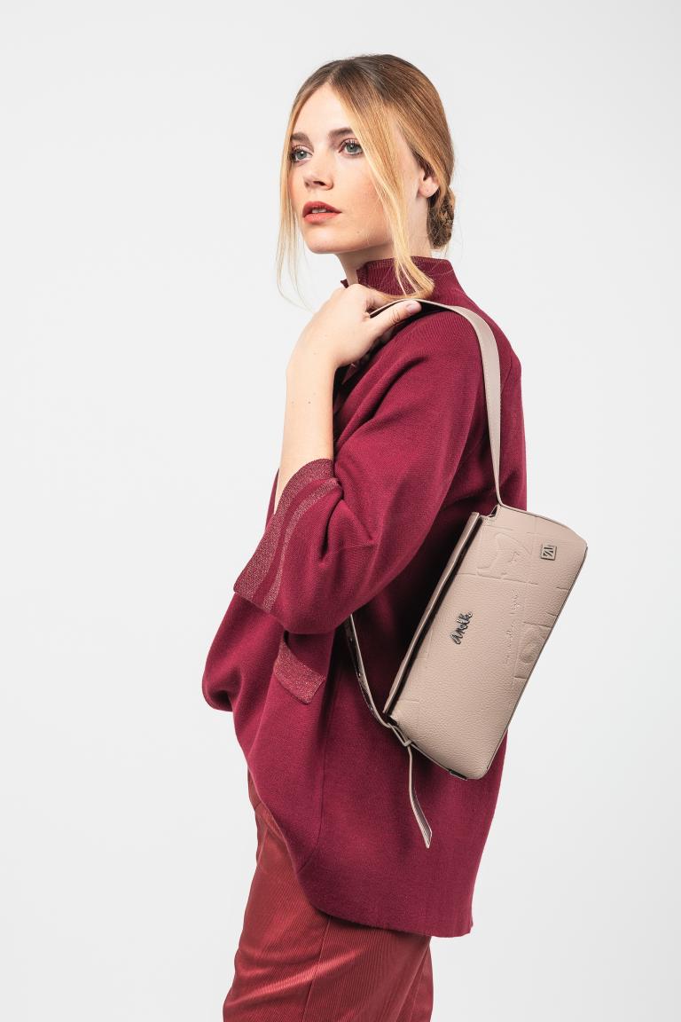 Anekke Baguettebag Real Evolution beige taupe