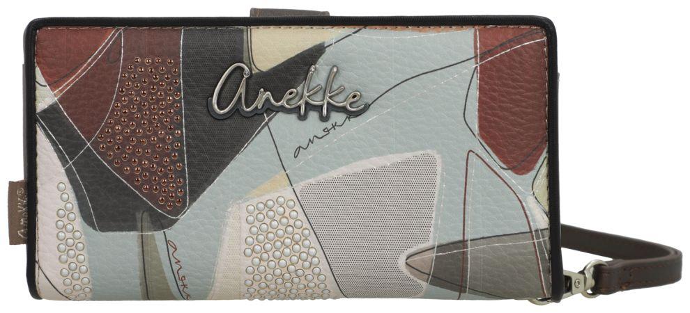 Anekke Big Wallet Sophia Auralis dezente Farbwahl Nieten