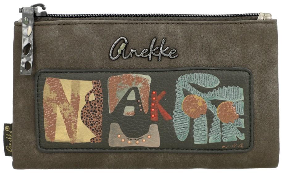 Anekke Börse flexibel Metallic Muse Amphora dunkelbunt RFID 