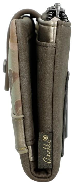 Anekke Börse flexibel Metallic Muse Amphora dunkelbunt RFID 