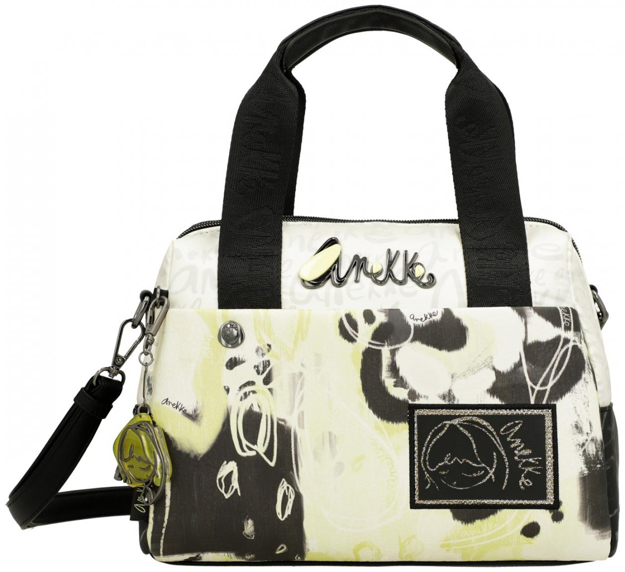 Anekke Bowlingtasche Memories Nature Towanda Katze bunt