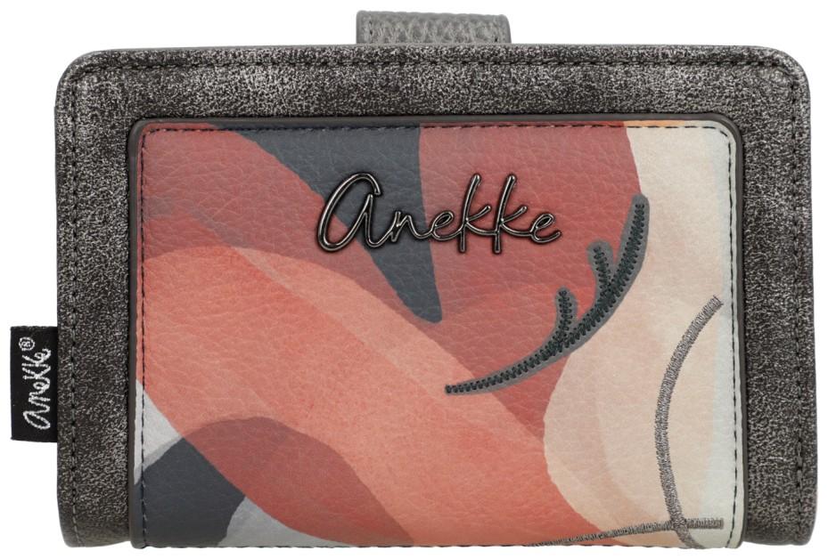 Anekke Brieftasche Muse Rottöne metallic Eikon RFID Karten