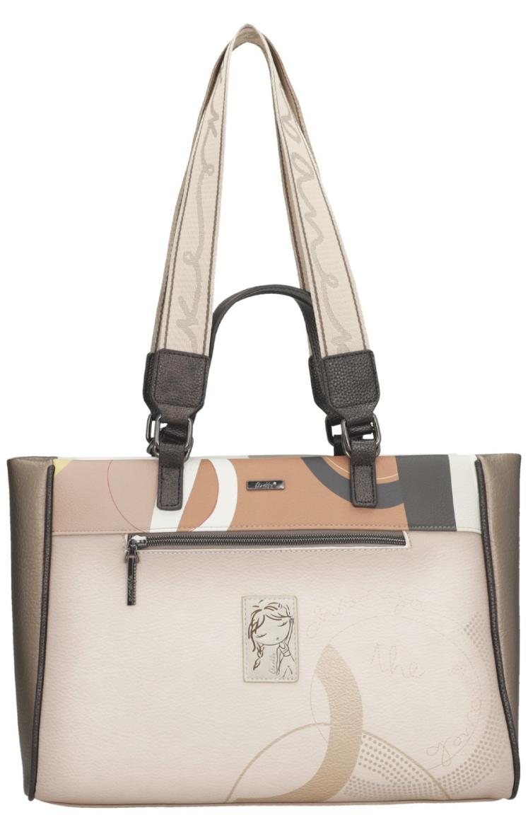 Anekke Bürotasche Muse Eikon metallischer Glitzer