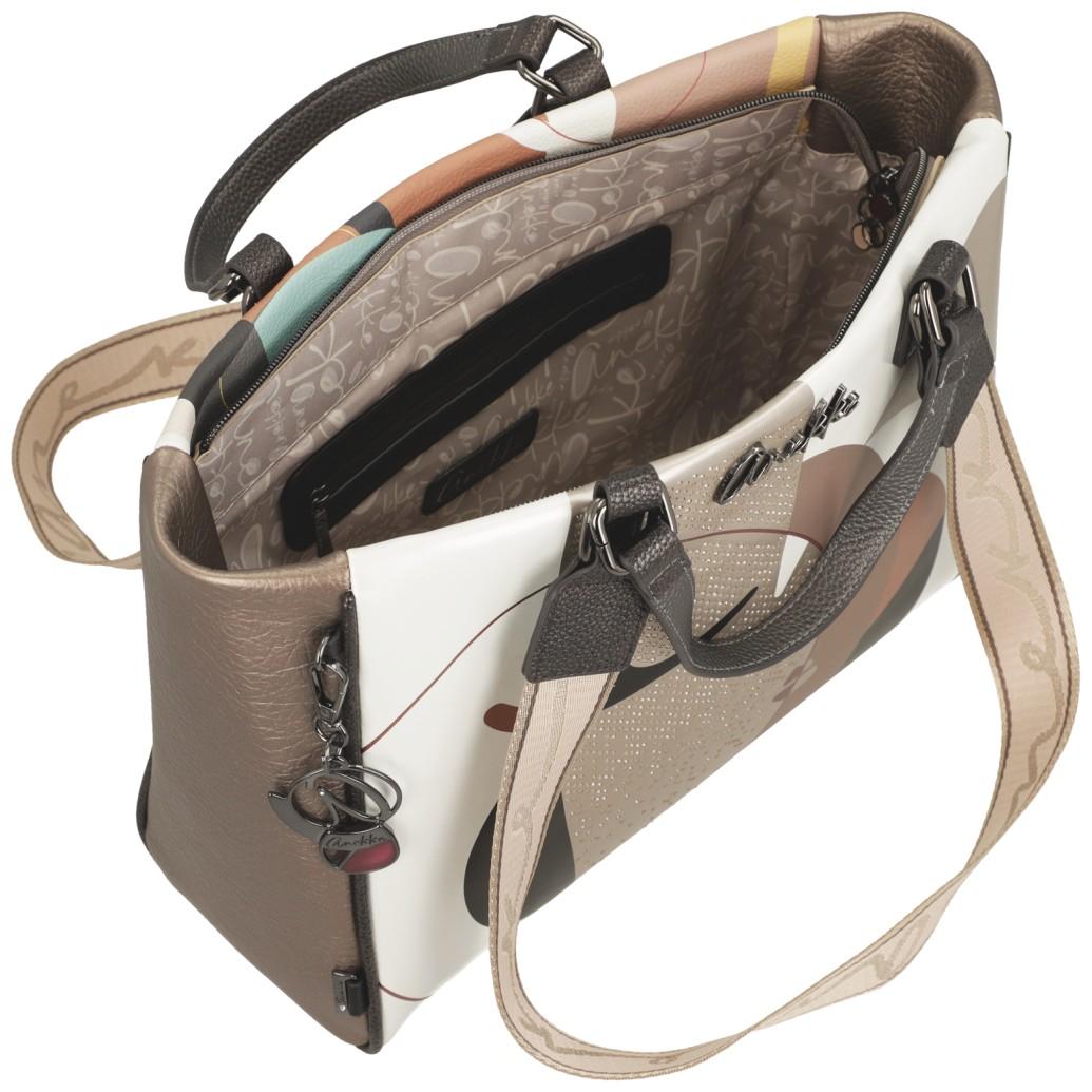 Anekke Bürotasche Muse Eikon metallischer Glitzer